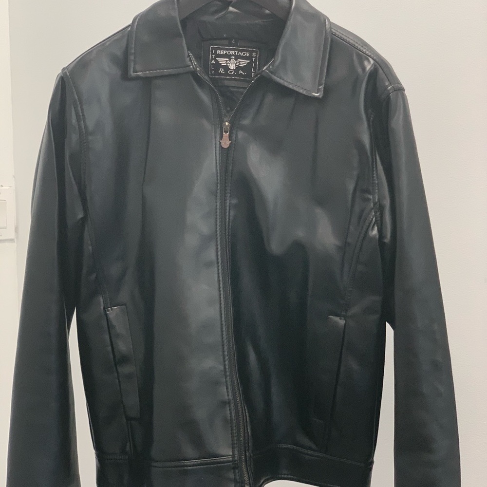 Black Leather Jacket - Picture 4 of 4